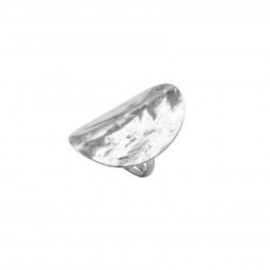 Anello Kemira Ovale Martellato KOA7