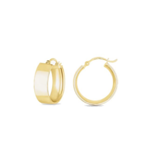 Orecchini a Cerchio Donna Liu Jo Glam Chic in Acciaio Dorato