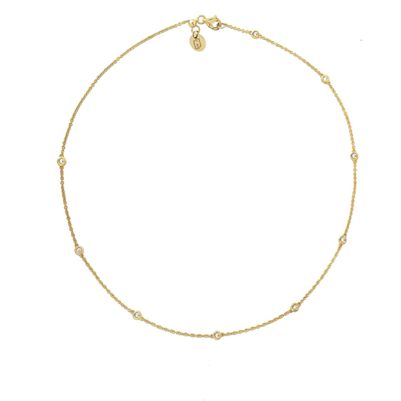 Collana Donna Liu Jo con Cristalli Bianchi - Eleganza Quotidiana