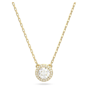 Collana Donna Liu Jo in Acciaio Dorato con Cristalli Bianchi a Punto Luce - Eleganza Minimalista