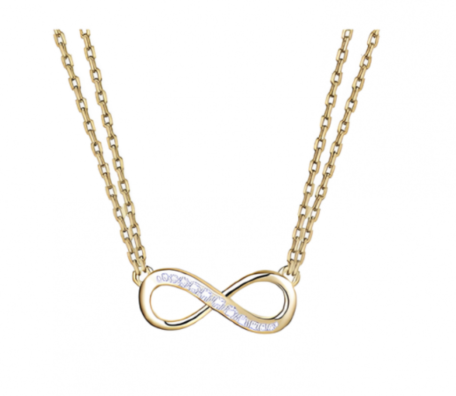 Collana Donna Liu Jo in Acciaio con Infinito e Cristalli