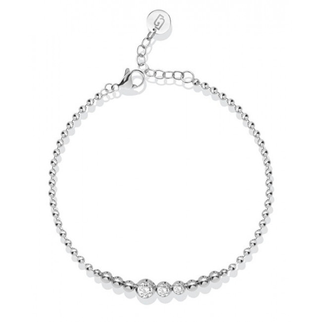 Bracciale Donna Liu Jo Luxury Acciaio Argento Cristalli