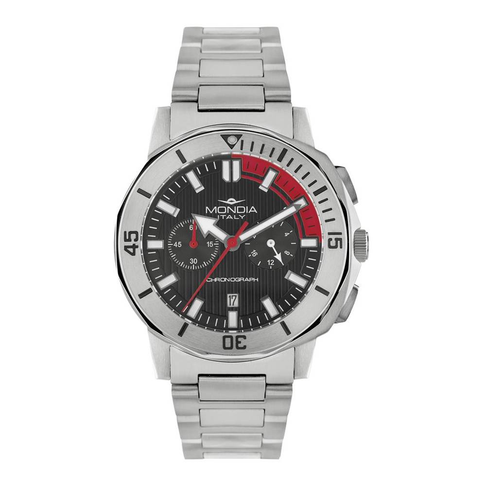 Orologio Mondia MI-784-SS-BKRD-CM