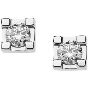 Orecchini Comete in oro bianco con diamante ORB 869
