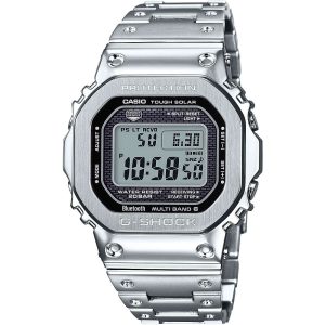 Orologio Casio G-SHOCK GMW-B5000D-1ER Full Metal Acciaio | Tough Solar Bluetooth Multi Band 6 | Icona Digitale 20 BAR