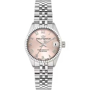 Orologio Donna Philip Watch Caribe Acciaio Quadrante Rosa - Eleganza Swiss Made
