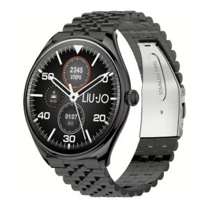 Smartwatch Liu Jo Uomo SWLJ160 | Cassa e Bracciale in Acciaio PVD Nero | Quadrante Digitale Sportivo – Eleganza, Funzionalità e Robustezza per l'Uomo Moderno