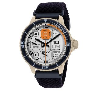 Smartwatch Liu Jo SWLJ182 Sync Voice Unisex | Cassa Color Sabbia/Oro Chiaro | Display Digitale Multifunzione – Tecnologia Avanzata e Stile Sofisticato