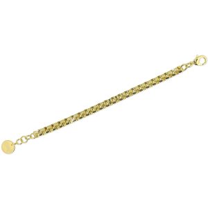 Bracciale Bronzo Lucido Dorato Catena Forzatina UNOAERRE 340408